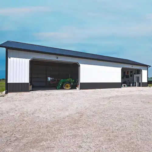pole barn machine shed kit