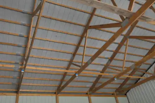 pole barn trusses purlin roof