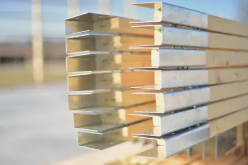 purlins roof clips on posts