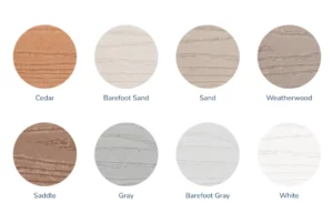 weardeck splash board color options