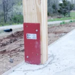 12 inch standard bracket installed